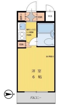 SKCパレスの物件間取画像